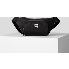 Karl Lagerfeld Bum Bags Karl Lagerfeld K/ikonik Nylon Bumbag, Woman, Black, Size: One size