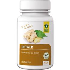 Raab Vitalfood Bio Ingwer Tabletten 60 Stk.