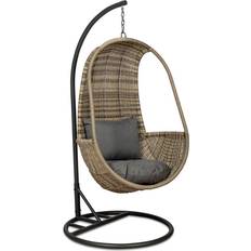 Beige Outdoor Hanging Chairs Garden & Outdoor Furniture Royalcraft Wentworth Hanging Pod