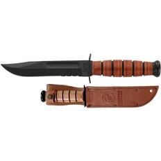 Ka-Bar Short USMC Serrated Hunting Knife