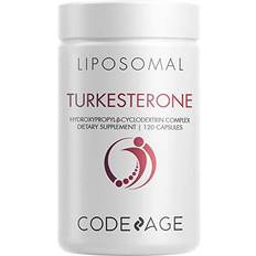 Codeage Liposomal Turkesterone 500 mg Testosterone Support 120 pcs