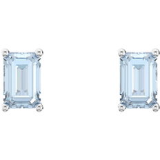 Swarovski Stilla Studs - Silver/Blue