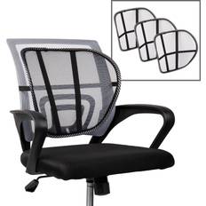 Mind Reader Harmony Collection Ergonomic Lower Back Support Mesh