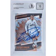 Panini America Cristiano Ronaldo Real Madrid Autographed 2017 Revolution #1 BAS Authenticated 10 Card