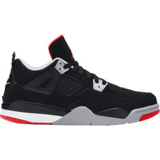 Nike Air Jordan 4 Retro OG PS - Black/Cement Grey/Summit White/Fire Red