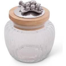 Arthur Court Designs Canister Seal Grape Knob Kitchen Container