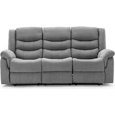 MANUAL HIGH BACK RECLINER Sofa 205cm 3 Seater