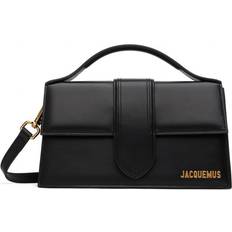 Solid Colours Handbags Jacquemus Le Grand Bambino Bag - Black