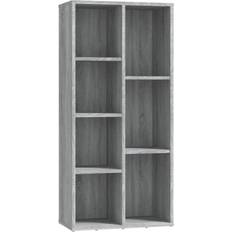 vidaXL grey sonoma Cabinet Book Shelf