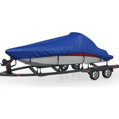 vidaXL Boat Cover Blue 530x279 cm Boat Canopy Storage Cover Waterproof UV Rays