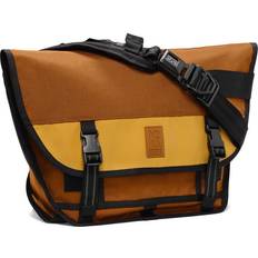 Chrome Industries Mini Metro Messenger Bag 13 Inch Laptop Satchel with Signature Belt Buckle Closure, Amber Tritone, 20.5 Liter