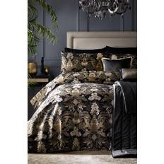 Laurence Llewelyn-Bowen Suburban Jungle Exotic Duvet Cover Black, Gold