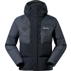 Grey - Men - Softshell Jacket - XL Outerwear Berghaus Men's Sabber Down Hooded Jacket - Black