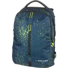 Walker Schulrucksack Elite 2.0 Neon Splash Kunstfaser blau/gelb