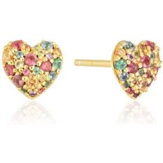 Sif Jakobs Caro Earrings - Gold/Zircon