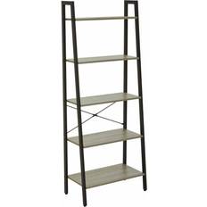 Brown Shelving Systems Premier Housewares Bradbury Five Shelving System