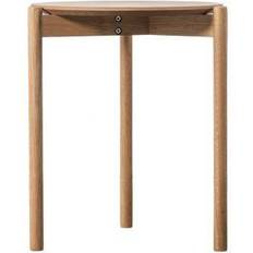 Megara Oak Veneer Side Small Table