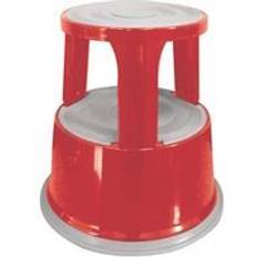 Red Stools Q-CONNECT Red Seating Stool