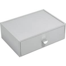 Grey Makeup Storage Stackers Pebble Classic