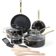 Martha Stewart 14 Piece Premium Combo Cookware Set with lid