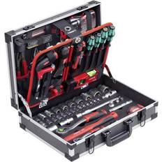 Meister Werkzeuge WU8973750 Universal Tool box tools 131-piece L x W x H 460 x 320 x 140 mm