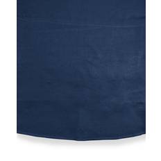 Hemstitch Round 90"Dia. Tablecloth Blue