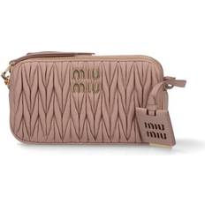 miu miu MatelassÃ© Nappa Mini Bag Brown U