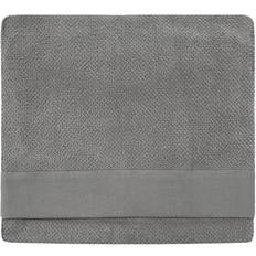 Furn Textured Weave Oxford Panel Bath Towel Grey