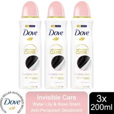 Dove Antiperspirants Deodorants Dove Advanced Care Anti-Perspirant Deodorant Invisible 200ml, 3 Pack