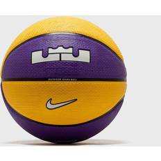 White Basketballs Nike Playground 8P Lebron James Basketball, 575 Court Purple/Amarillo/Black/White, Balls & Gear, 9017/38-575