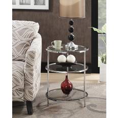 Convenience Concepts Royal Crest 3 Tier Round Small Table