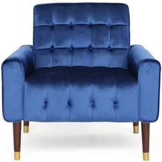 Contemporary Home Living Noble Bourchier Modern Glam Armchair