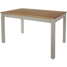 Natural Dining Tables Home Source Linea washed Dining Table