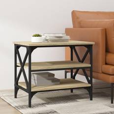 vidaXL Side Sonoma Small Table 35x25cm