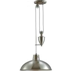 Inspired Lighting Wellington Pulley System Dome Pendant Lamp