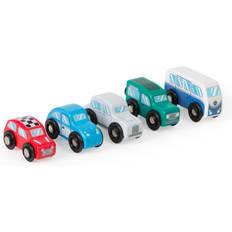 Bigjigs Retro Vehicle Set