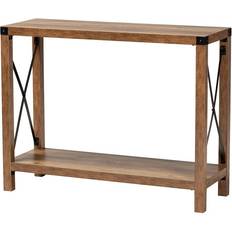 Baxton Studio Rumi Modern Farmhouse Console Table