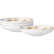 Noritake Raptures Gold Set 4 Fruit Service Soup Bowl