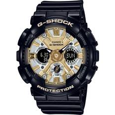 G-Shock Women Wrist Watches G-Shock Womens Black Resin GMAS120GB-1A Black