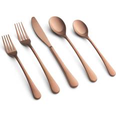 Cambridge Silversmiths Xyla Copper Satin Copper Cutlery Set 20