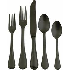 Mepra Perla Oro Nero 20-Piece Cutlery Set 20