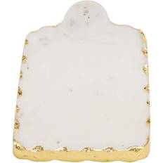 Mud Pie Rectangular Gold Marble 750 Serving Tray