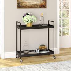 Hudson & Canal Cooper 33'' Wide Cart Trolley Table