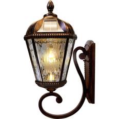 Gama Sonic Royal Bulb Brushed Bronze Wall light