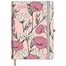 Green Calendars Greenline Diary Floral 2024 Buchkalender Taschenkalender