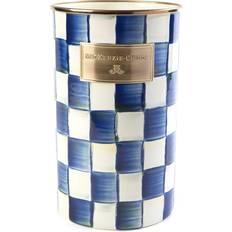 Enamel Utensil Holders Mackenzie-Childs Royal Check Enamel Utensil Holder