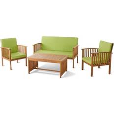 Contemporary Home Living Chat Outdoor Lounge Set