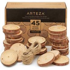 Arteza Wood Cutout Slices Set Wall Decor