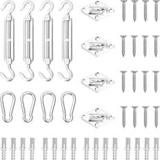 vidaXL Sunshade Sail Accessory Set Sun Screen Awning