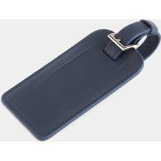 Luggage Tag with Silver Hardware